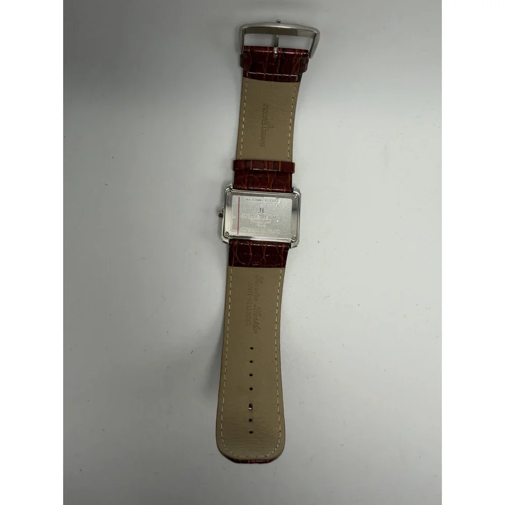 Jacques Lemans 1-1083 New Battery Ladies Watch 36MM 7.25